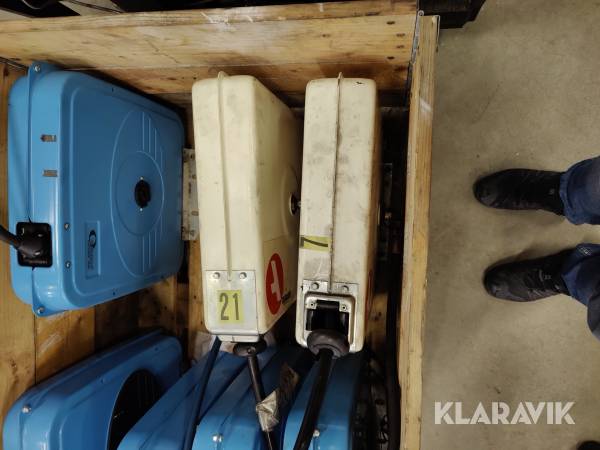 Oljevindor & tryckluftsvindorna Orion 4 st