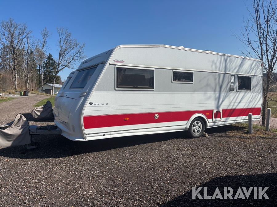 Husvagn Kabe Safir GLE förtält / Golvvärme / markis / ac