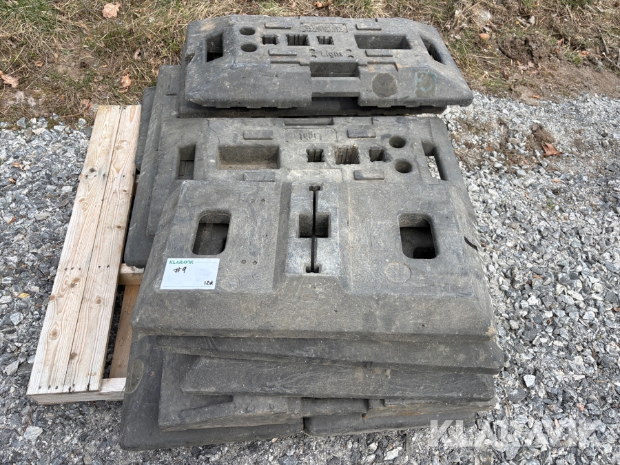 Vägmaterial Nissen Light 12st