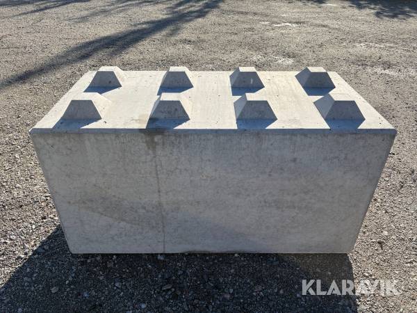 Legoblock H2 betongprodukter 160x80x80 klass A 20 st
