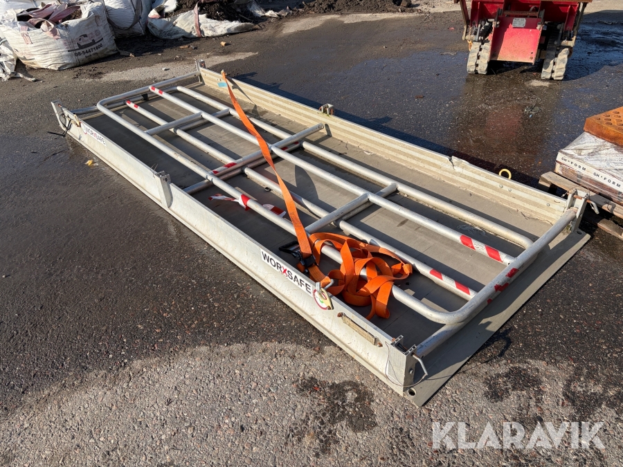 Gångbro Aluminium 3,85 m