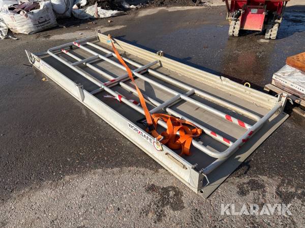 Gångbro Aluminium 3,85 m