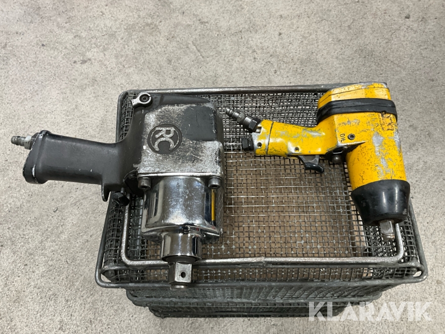 Luftdrivna mutterdragare 1/2” och 3/4”