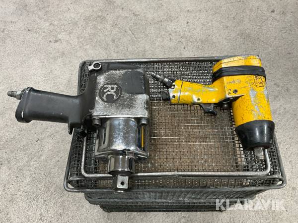 Luftdrivna mutterdragare 1/2” och 3/4”