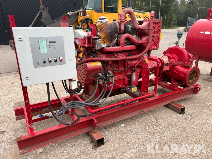 Vattenpump dieseldriven John Deere