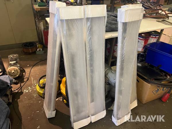 Lysrörsarmaturer Defa 5st