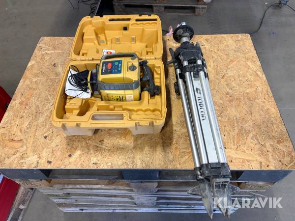 Planlaser 1 st, Vevbart stativ 1 st Topcon RL H4C / Kort vevbart stativ 210614