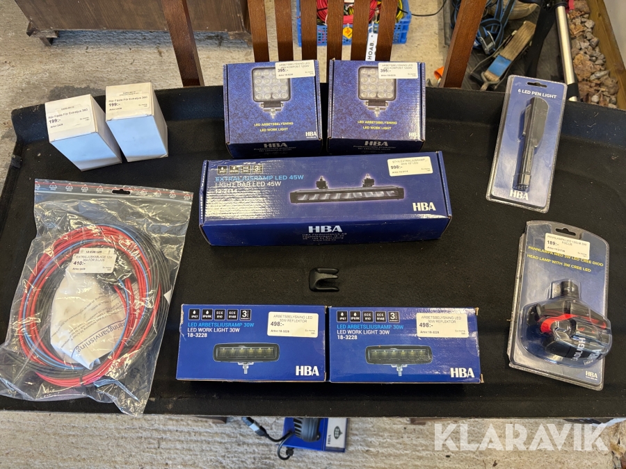 Arbetsbelysning parti HBA