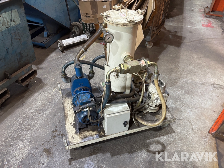 Högtrycksaggregat skärvätska Pumps & equipment till CNC/Haas VF3