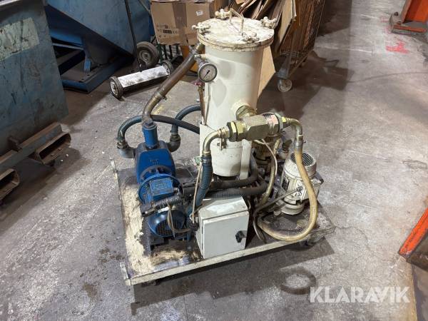 Högtrycksaggregat skärvätska Pumps & equipment till CNC/Haas VF3