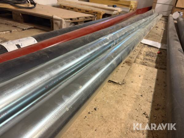 Elförzinkat pressrör Altech FZ 88,9x2mm 6m 2st