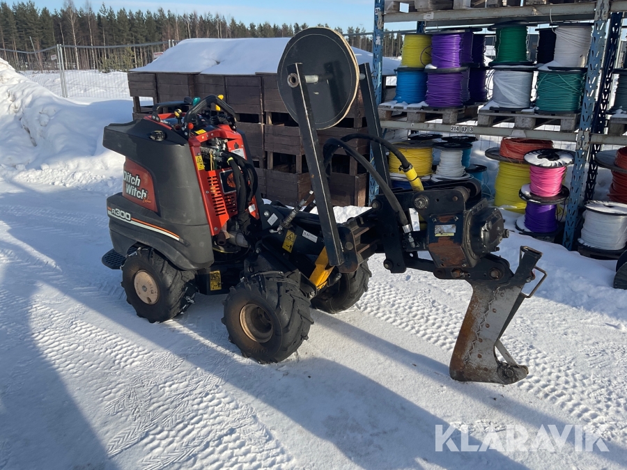 Redskapsbärare Ditch witch R300, Luleå, Klaravik auktioner
