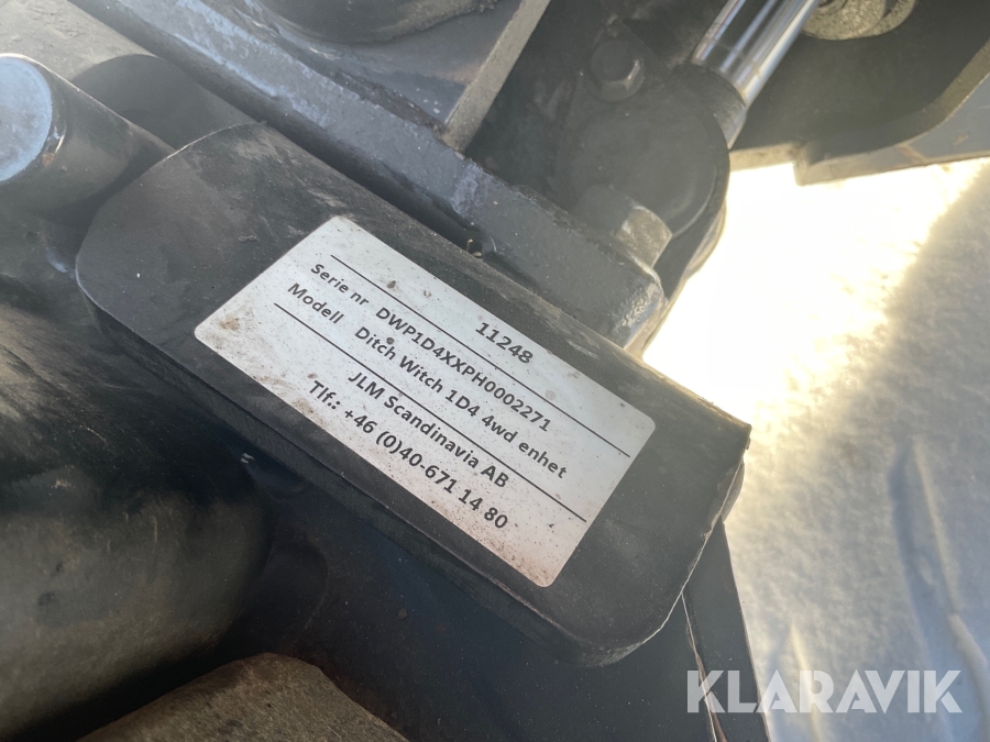 Redskapsbärare Ditch witch R300, Luleå, Klaravik auktioner