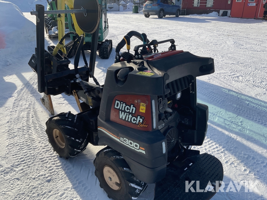 Redskapsbärare Ditch witch R300, Luleå, Klaravik auktioner