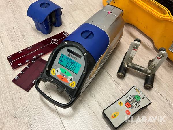 Rörlaser Spectra Precision kalibrerad