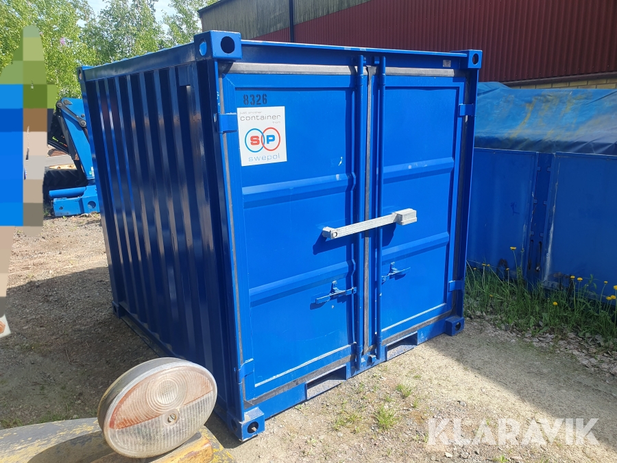 Container / Förråd Swepol 8 fot