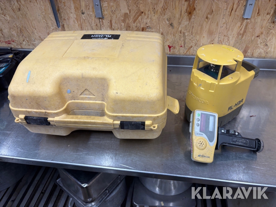 Laser / höjdlaser / Rotationslaser Topcon RL-H3A med mottagare