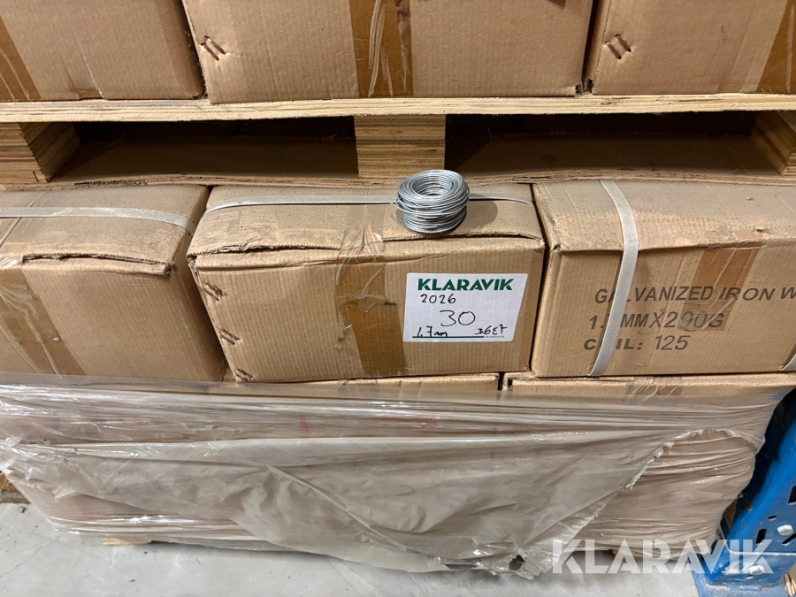 Najtråd Galvaniserad 1,7mm 1st pall