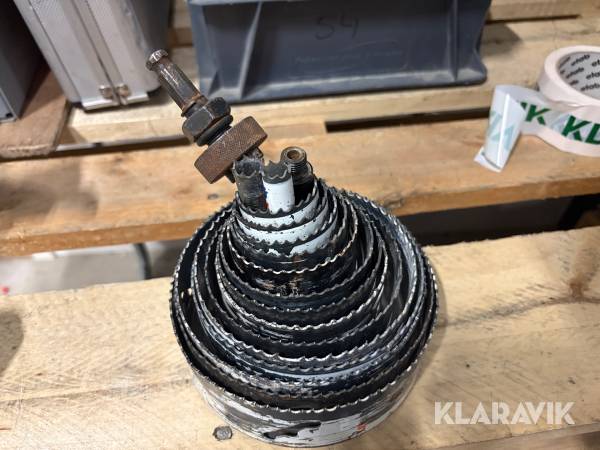 Hålsågar XWork 14 storlekar 150 - 30mm