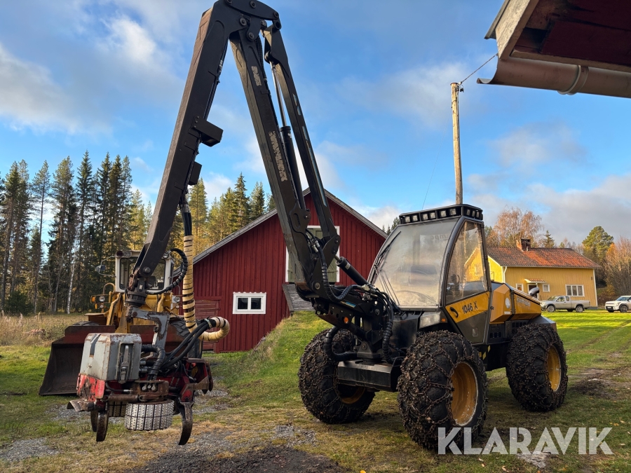 Gallringsskördare Sampo 1046 X