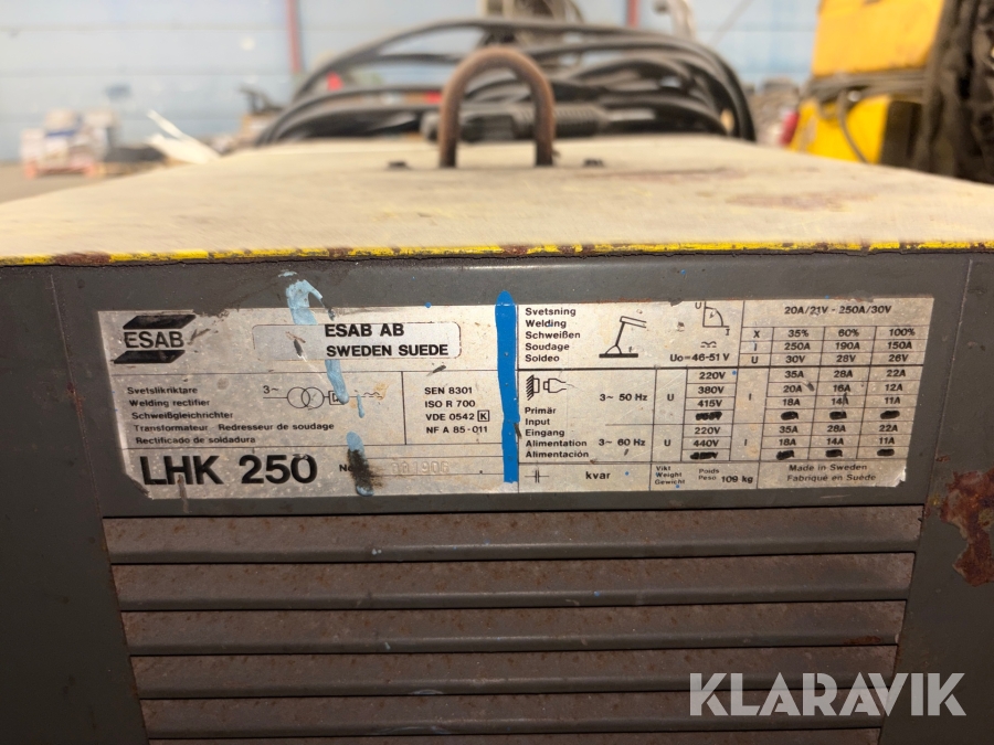 Svets ESAB LHK 250