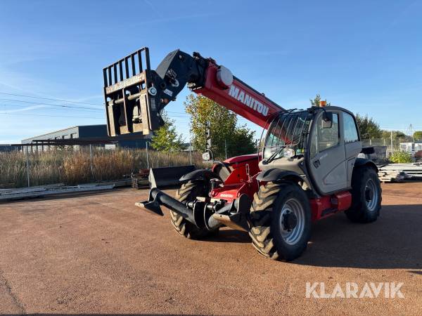 Teleskoplastare Manitou MT 1335 med gafflar