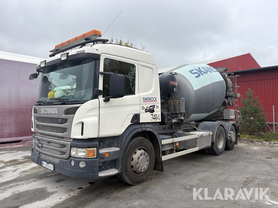 Betongbil Scania P360