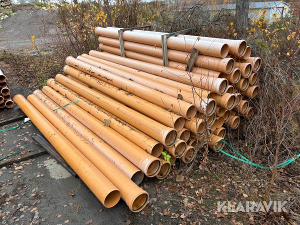 Markrör Kaczmarek SN8 PVC 160 x 4,7 x 3000 mm 53 st