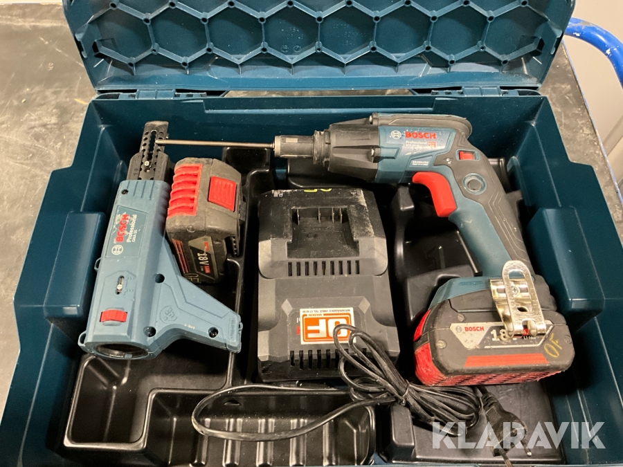 Skruvdragare Bosch GTB 18V-45 med skruvmagasin