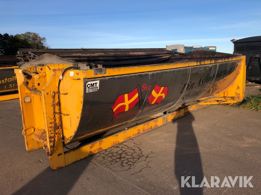 Asfaltsflak CMT ASF 11 med FlipTop Kapell