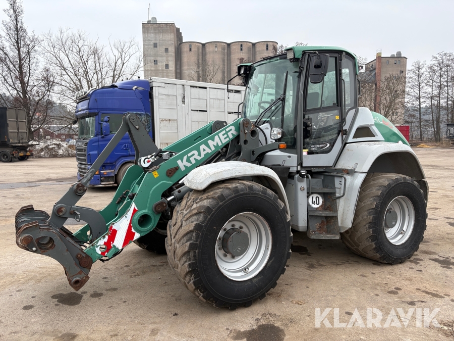 Hjullastare Kramer KL60.8 Ecospeed PRO krabbstyrning/fyrhjulsstyrning