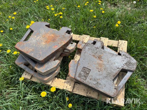 Frontvikter Massey Ferguson 45kg 5st