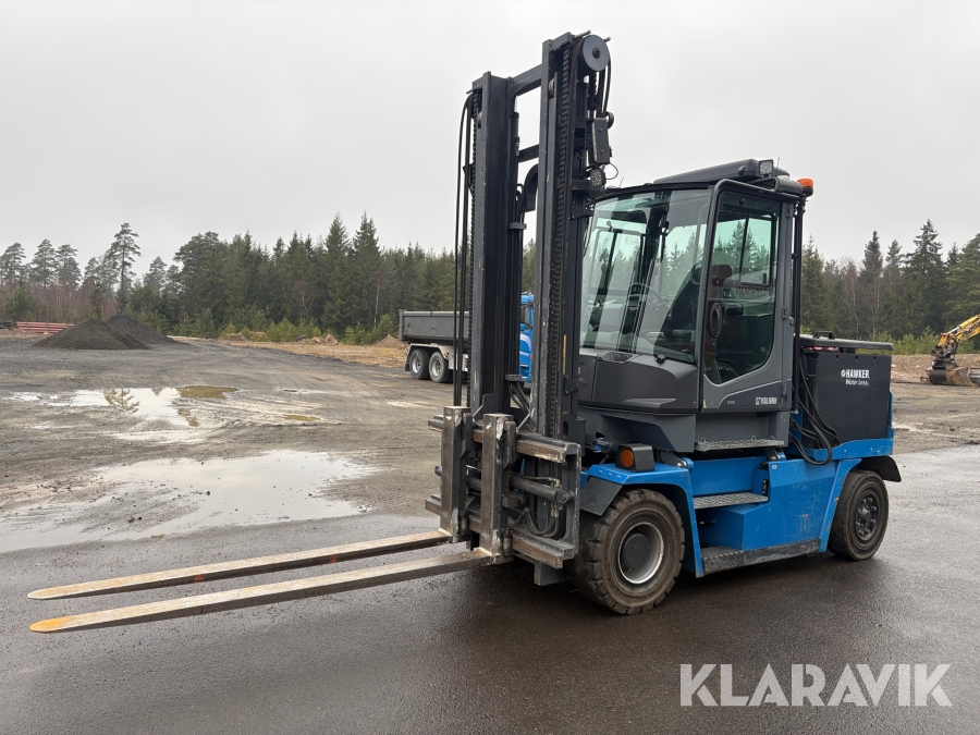 Gaffeltruck Kalmar ECG60 med extra batteri och laddstation
