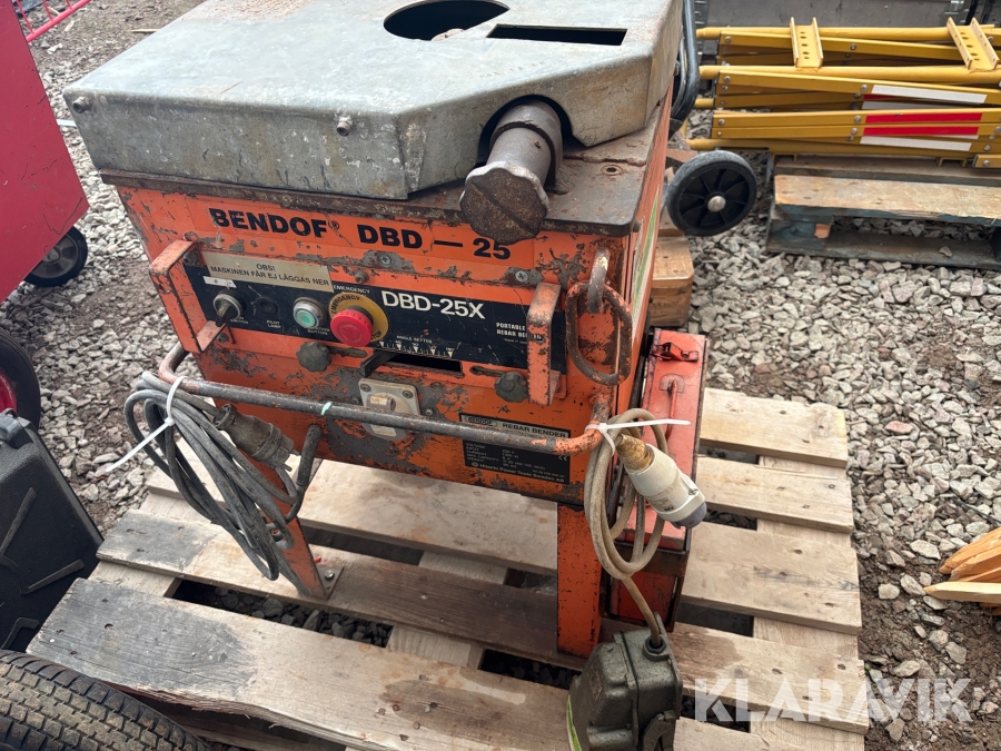 Armeringsbock / bockmaskin Bendof DBD-25