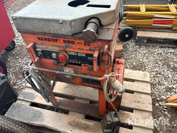 Armeringsbock / bockmaskin Bendof DBD-25