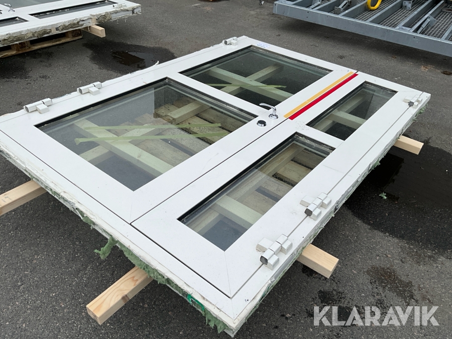 Entrédörr lättmetall 1480x2090