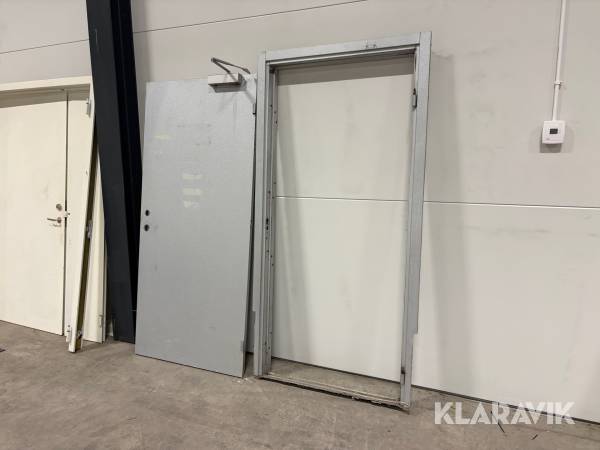 Ståldörr 1000*2100mm Robust