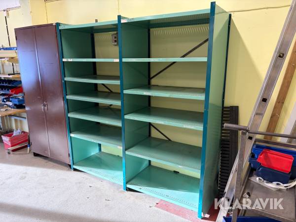 Lagerhyllor 2 sektioner