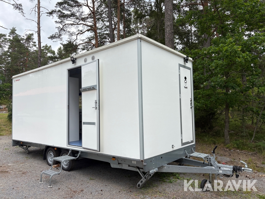 Cateringvagn/ personalvagn Rastvagn med kök och toalett