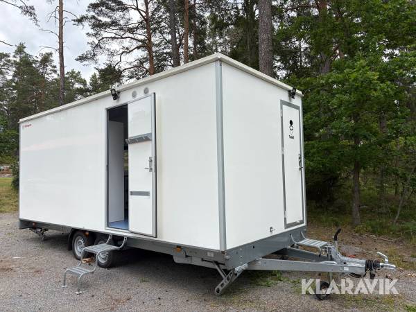 Cateringvagn/ personalvagn Rastvagn med kök och toalett