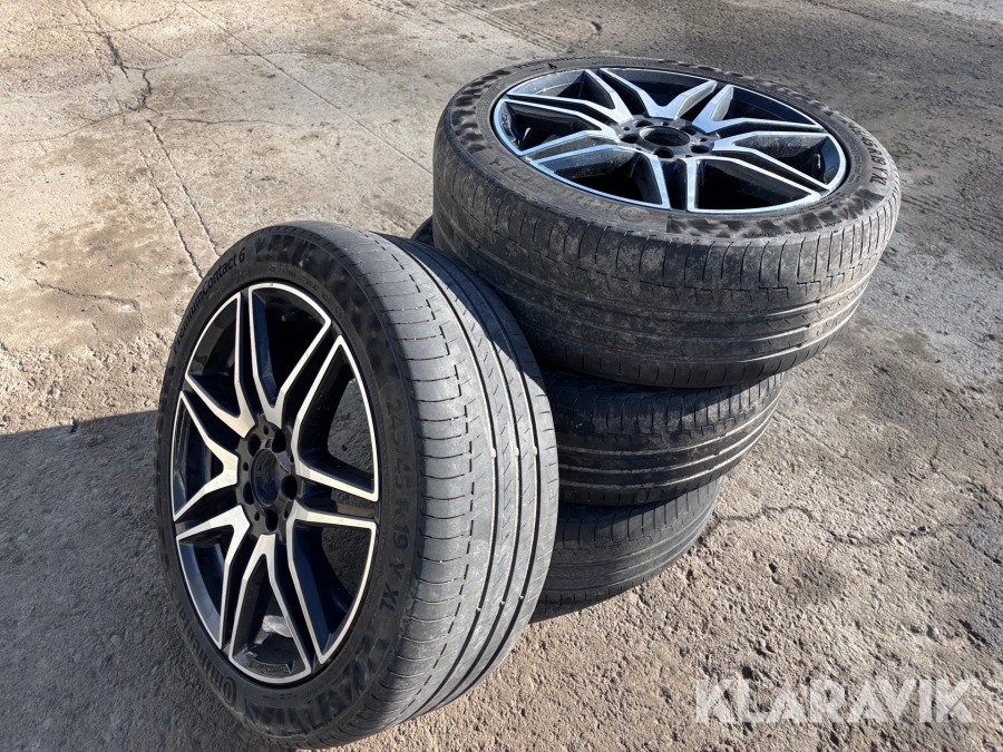 Hjul Continental PremiumContact 6 245/45R18 Y XL på AMG-fälg 4st