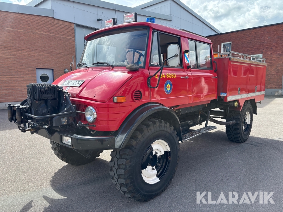 Veteranlastbil Brandbil Mercedes-Benz Unimog 416