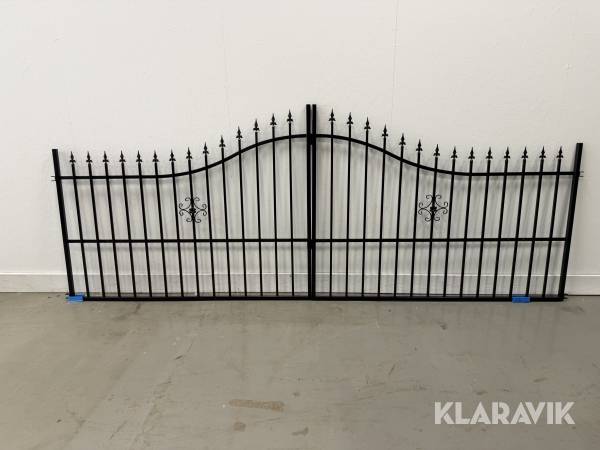 Manuell Grind i smide Staketgrossisten Sigtuna 400x150cm