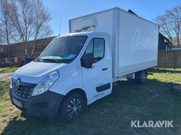 Lätt lastbil Renault Master med bakgavellift