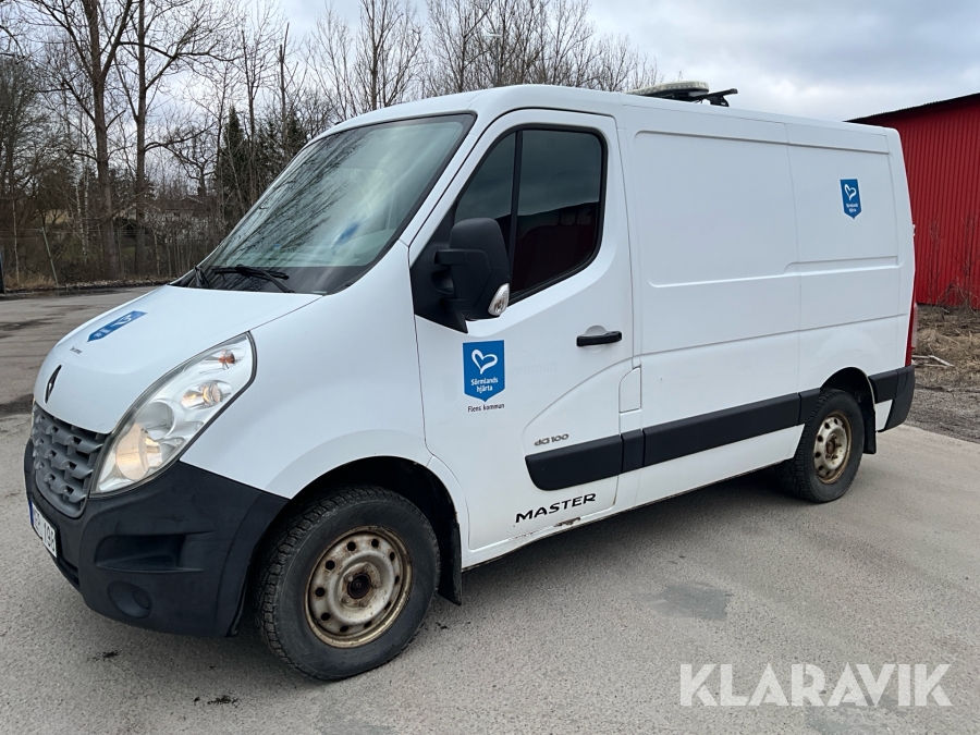 Transportbil med bakgavellyft Renault Master 3.5 T 2.3 dCi Man