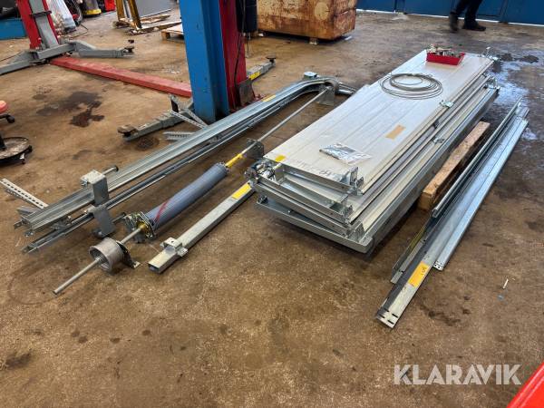 Takskjutport Lindab 3.60m