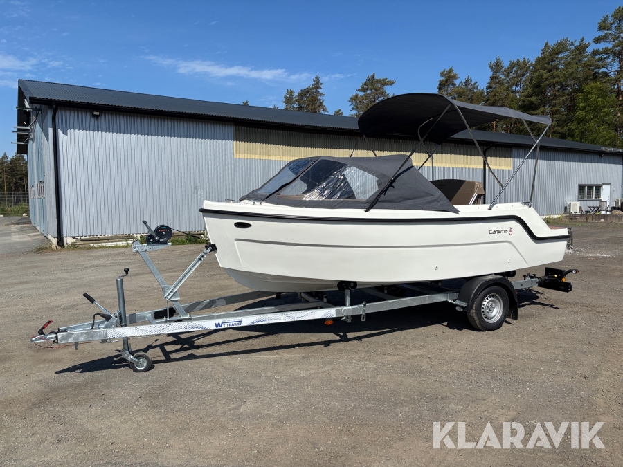 Motorbåt Carisma T5 - Inklusive trailer