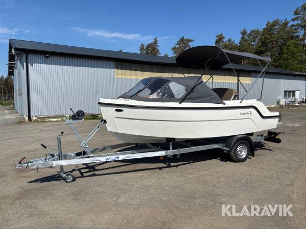 Motorbåt Carisma T5 - Inklusive trailer
