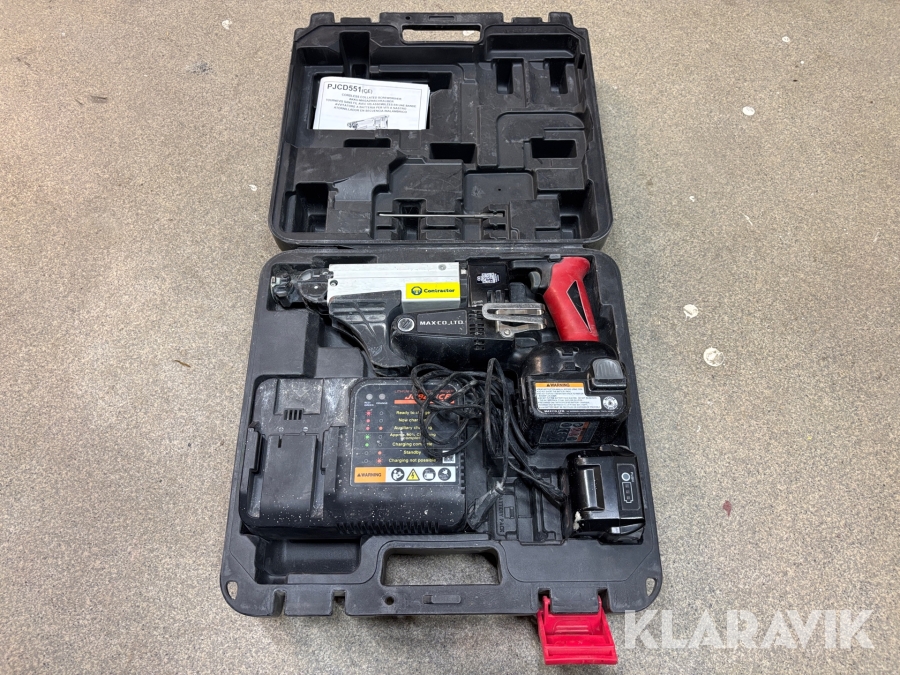 Skruvautomat Max PJCD551 batteridriven