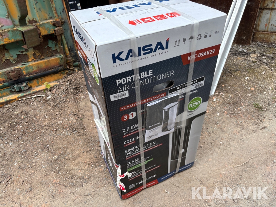 Portabla luftkonditioneringar Kaisai KPC-09AK29 15st